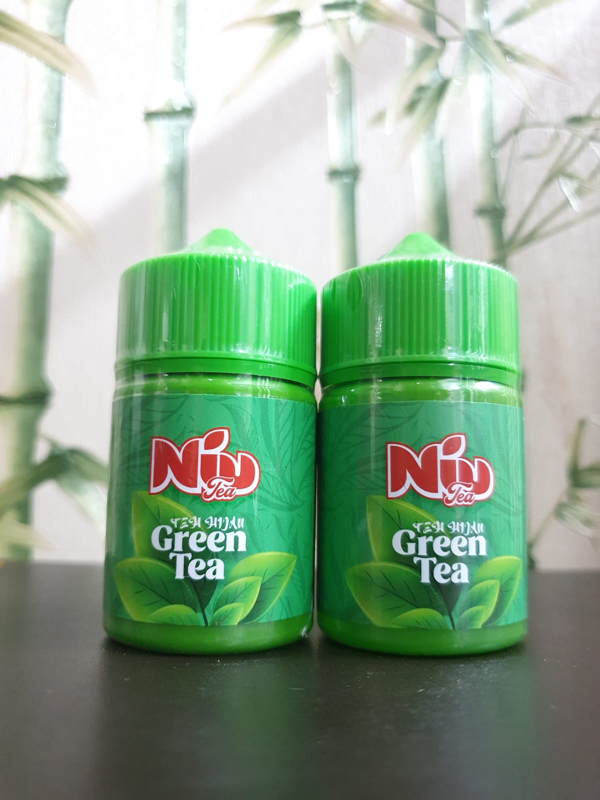 NIU Green Tea 60ml, 3mg strength