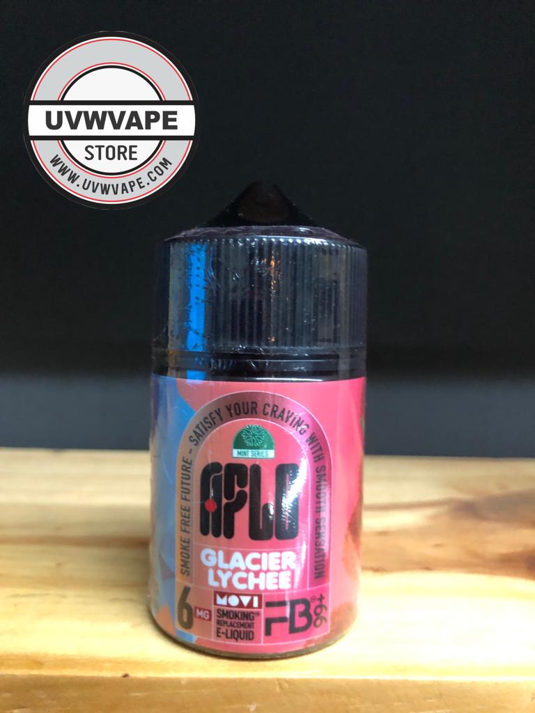 AFLO Glacier Lychee Freebase - 60ml, 6mg. Strength