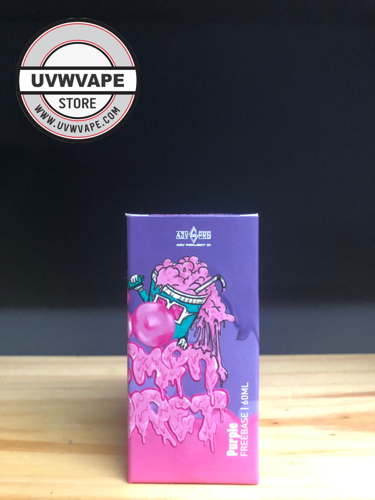 ES PERMEN KARET Purple Freebase - 60ml, 3mg. Strength