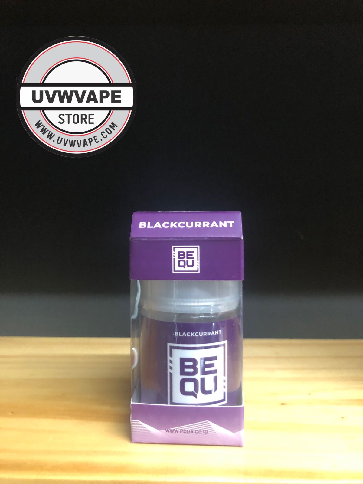 BEQU Blackcurrant Freebase - 60ml, 3mg. Strength