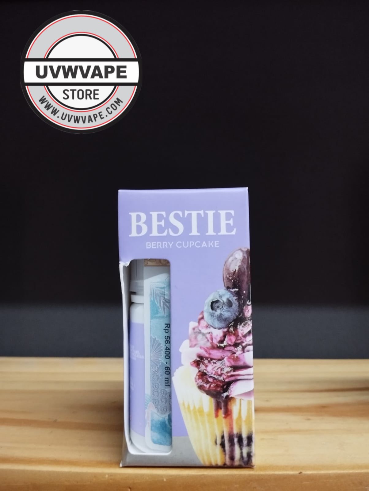 BESTIE Berry Cupcake Freebase - 60ml, 3mg. Strength