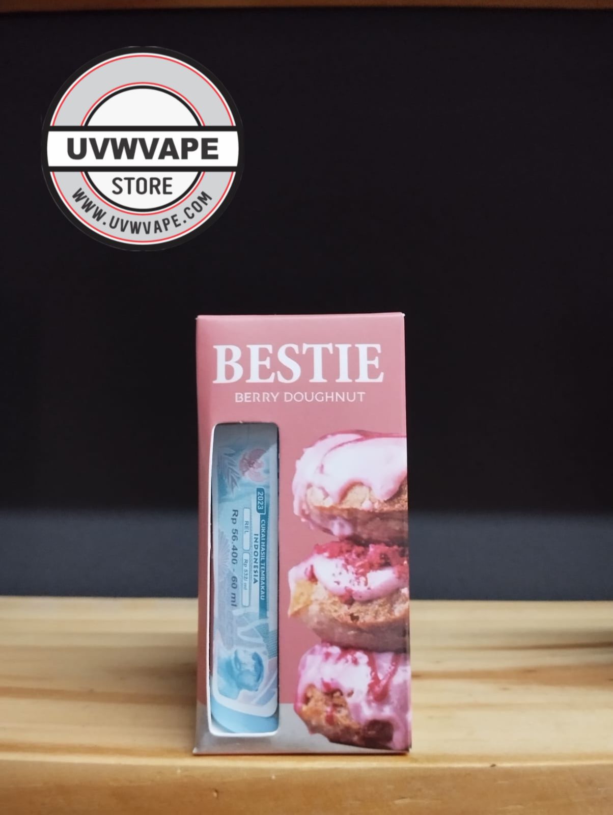 BESTIE Berry Doughnut Freebase - 60ml, 3mg. Strength