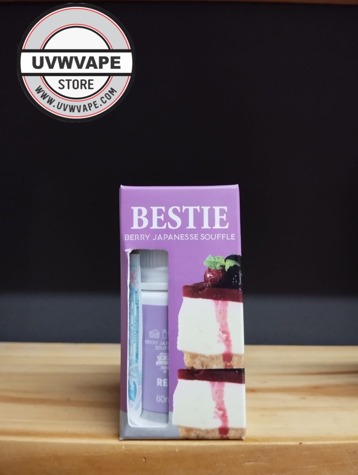 BESTIE Berry Javanesse Souffle Freebase - 60ml, 6mg. Strength