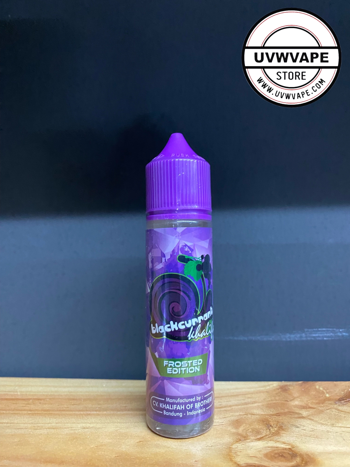 Blackcurrant Khalifa 60ml, 3mg Strength