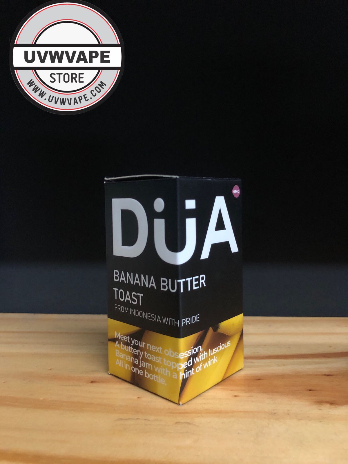 DUA Banana Butter Toast Freebase - 60ml, 6mg Strength