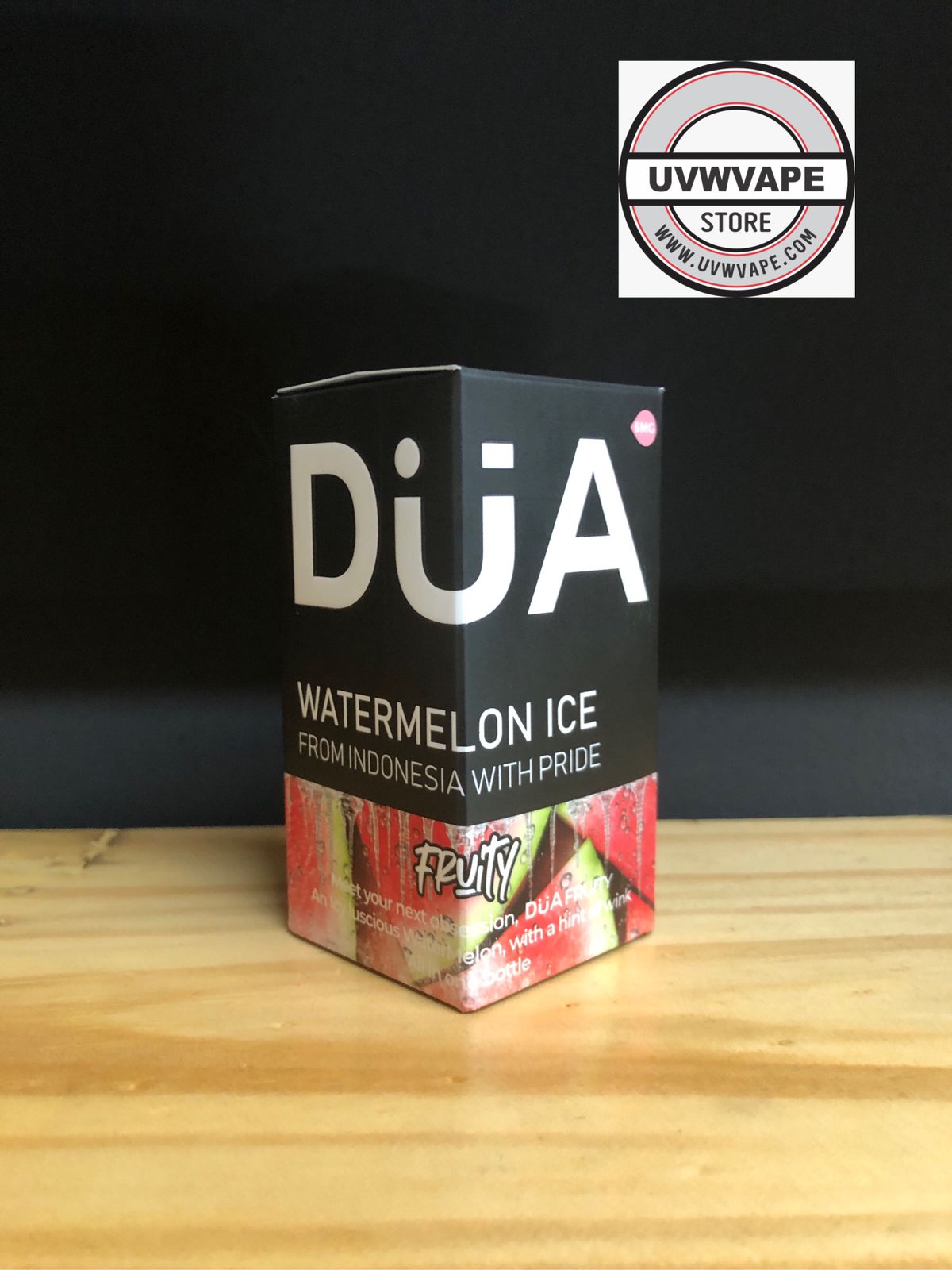 Dua Watermelon Ice Freebase 60ml, 3mg Strength