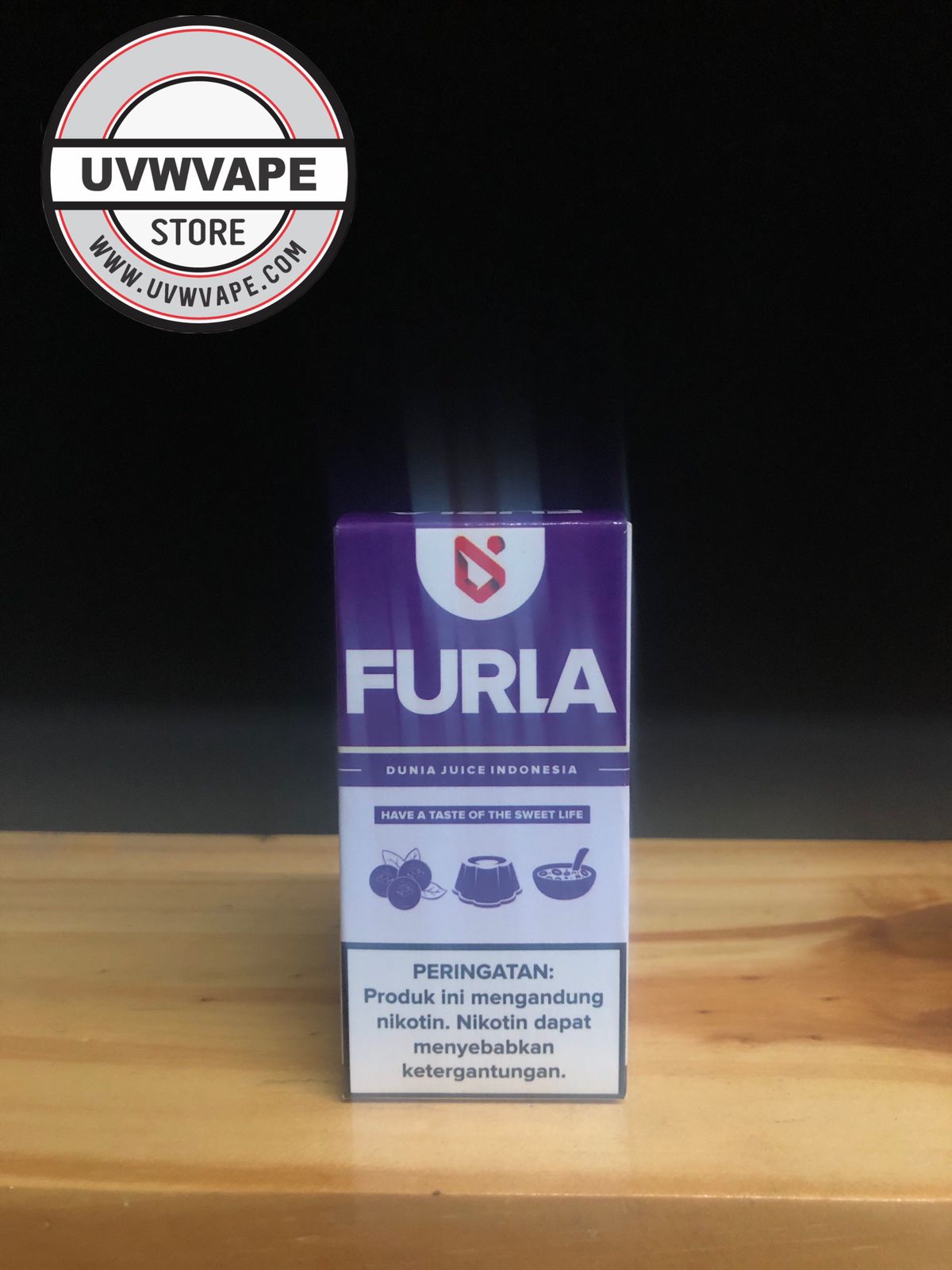 Furla Blueberry Pudding Freebase - 60ml, 3mg. Strength