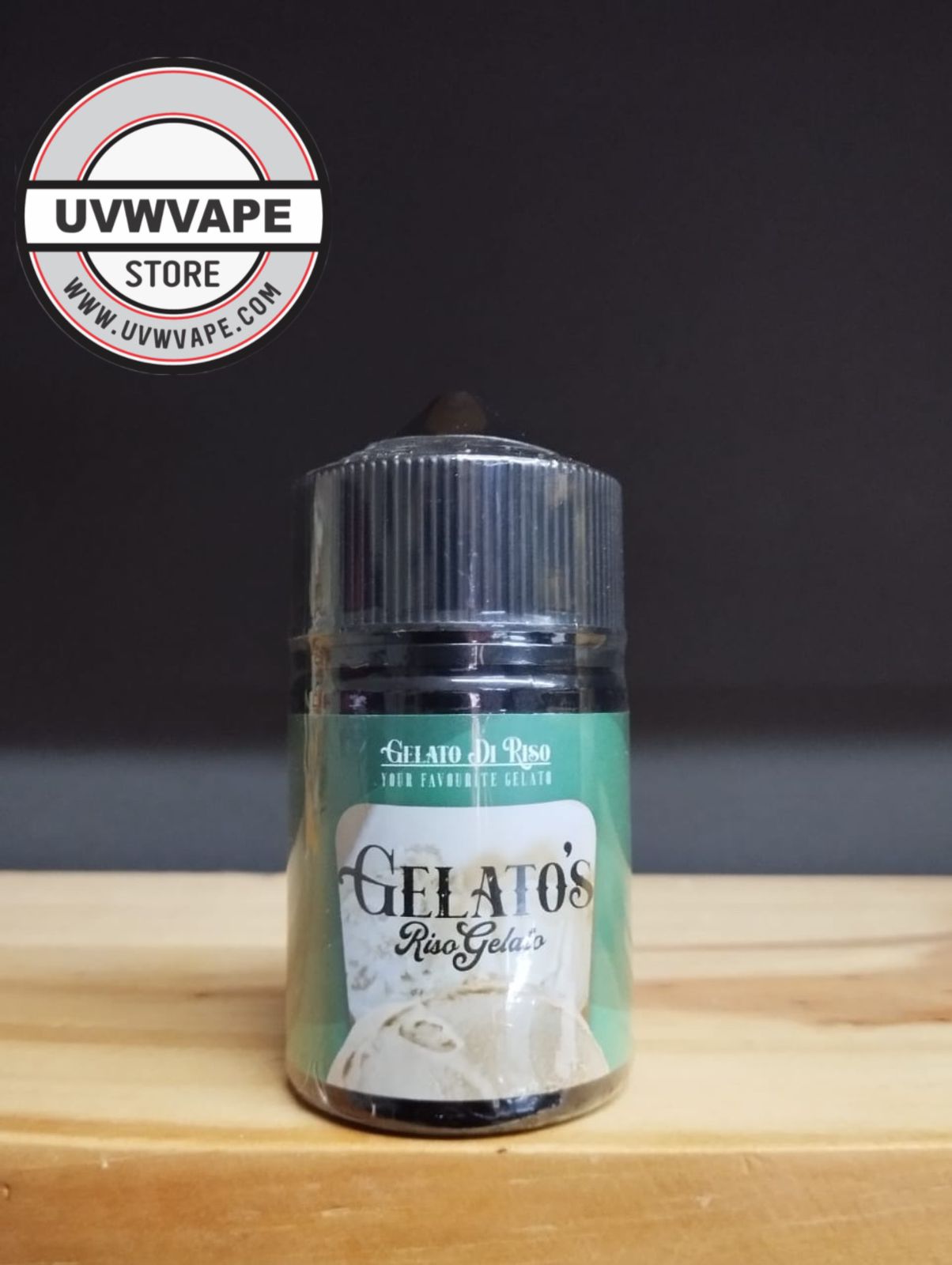 Gelatos Riso Gelato Freebase - 60ml, 3mg. Strength