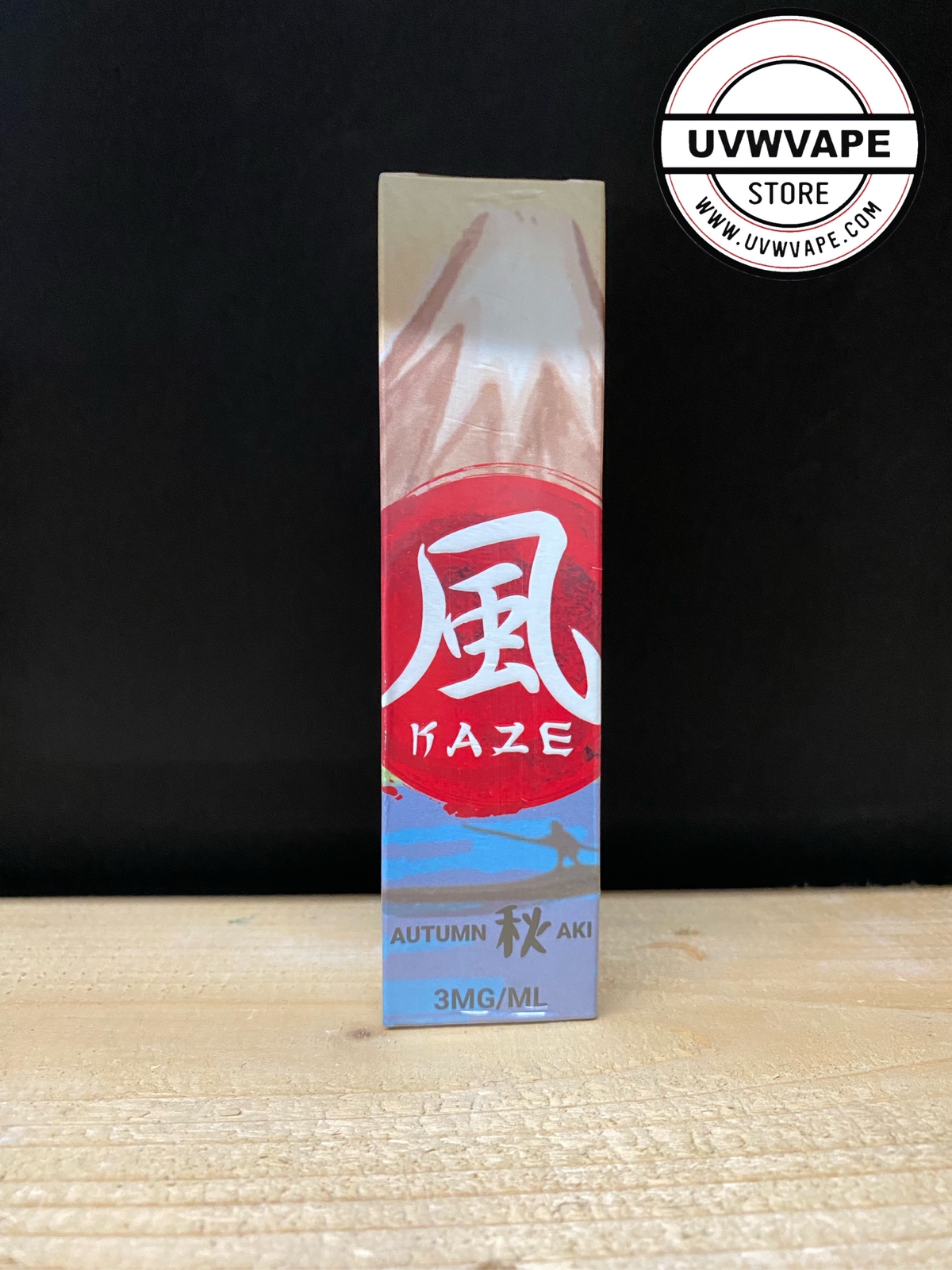 Kaze Auntum Aki Freebase 60ml. 3mg Strength