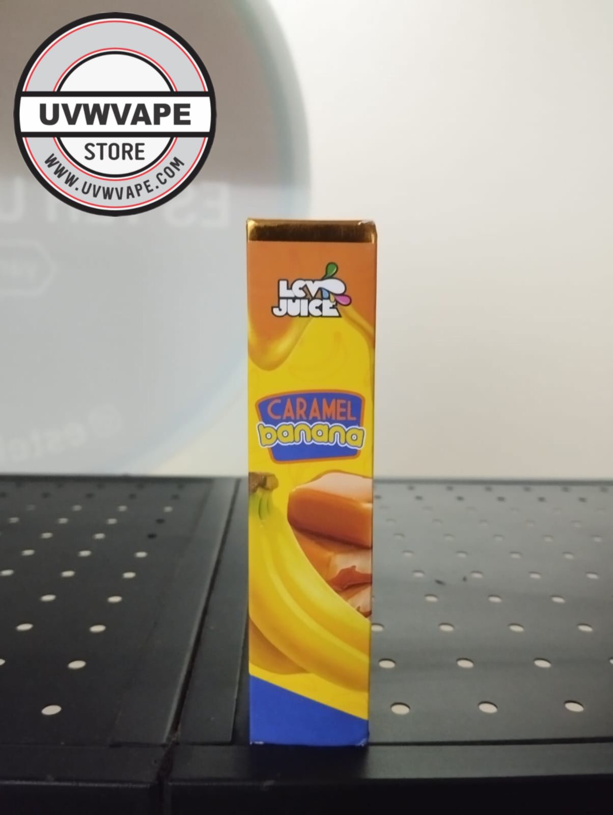 LCV Juice Caramel Banana Freebase - 60ml, 3mg. Strength