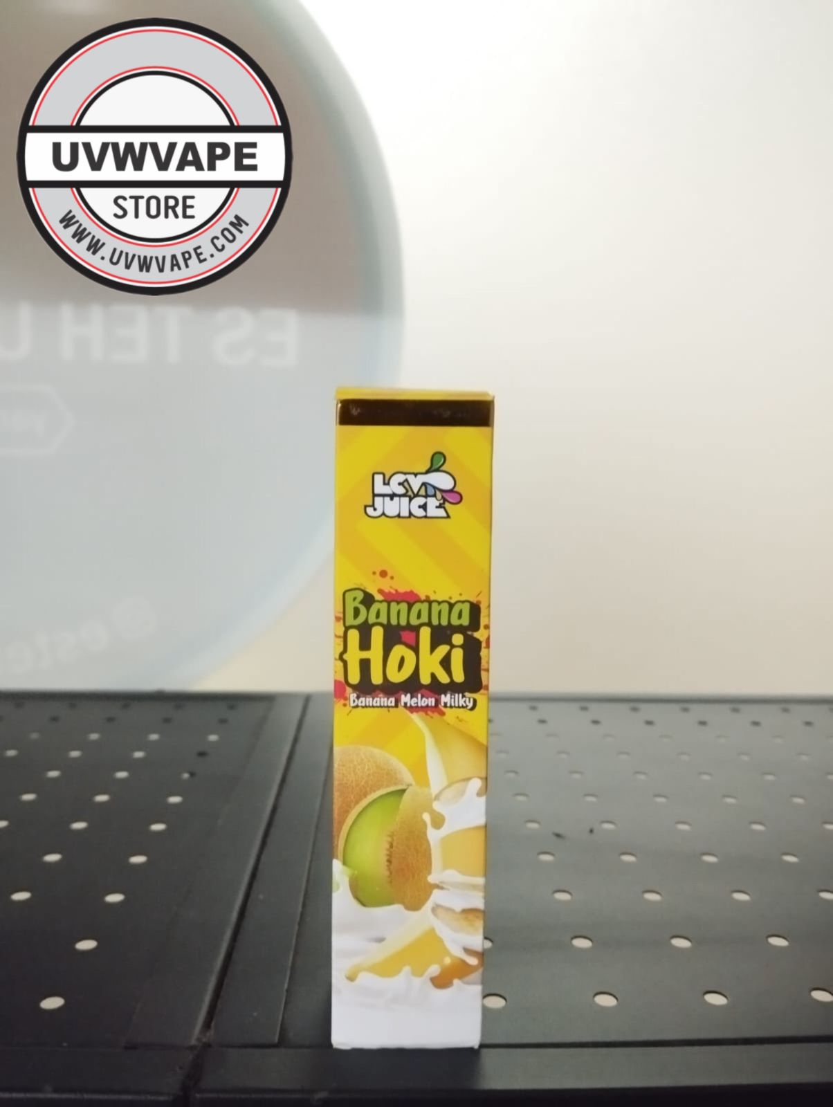 LCV Juice HOKI Banana Melon Milky Freebase - 60ml, 3mg. Strength