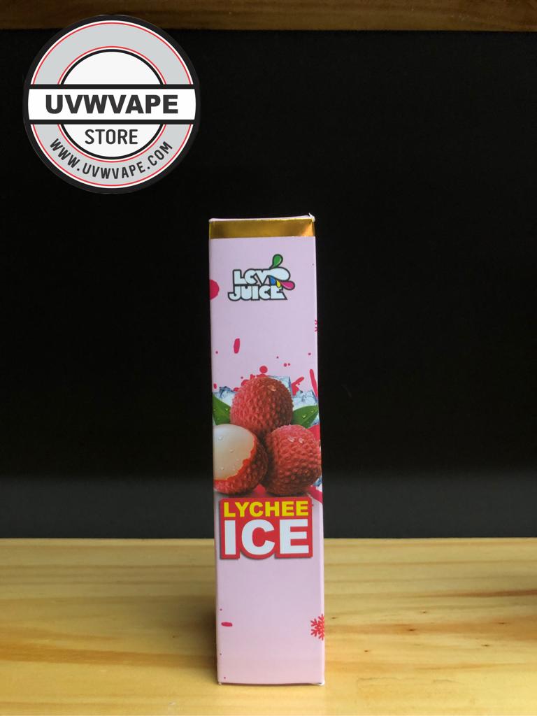 LCV Lychee Ice Freebase- 60ml, 3mg. Strength