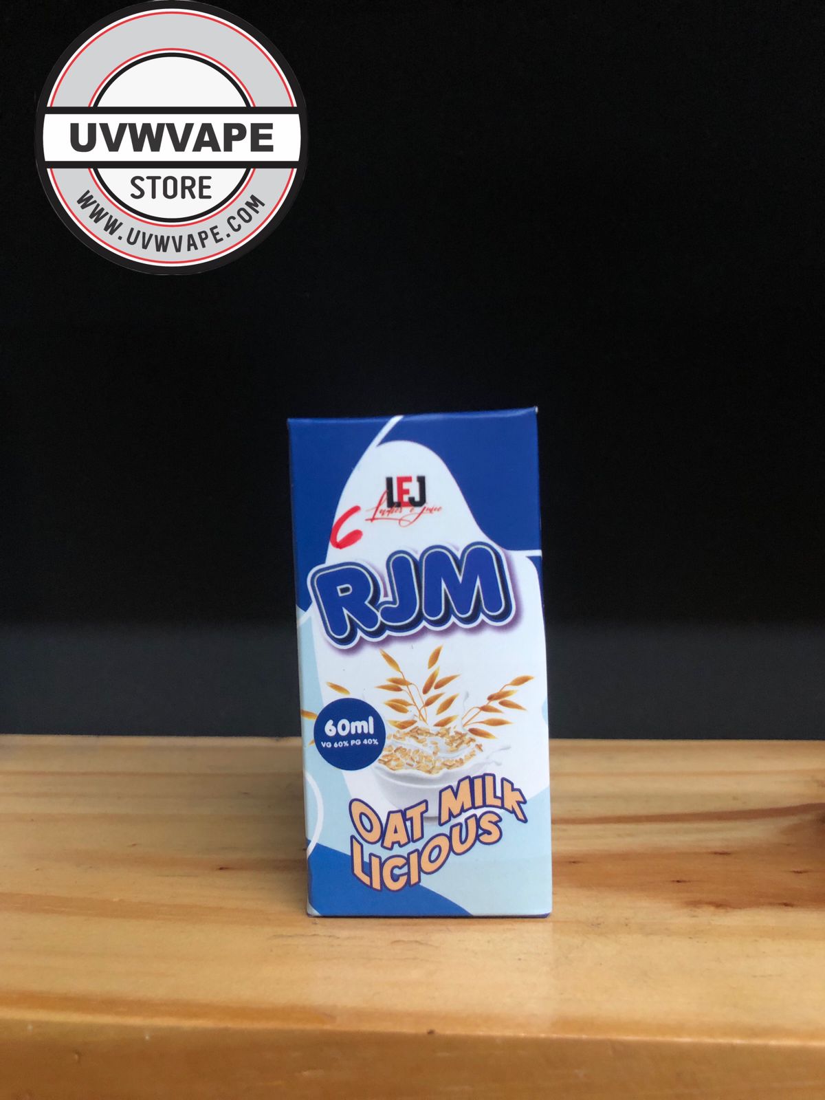 LFJ RJM Oat Milk Licious Freebase - 60ml, 6mg Strength