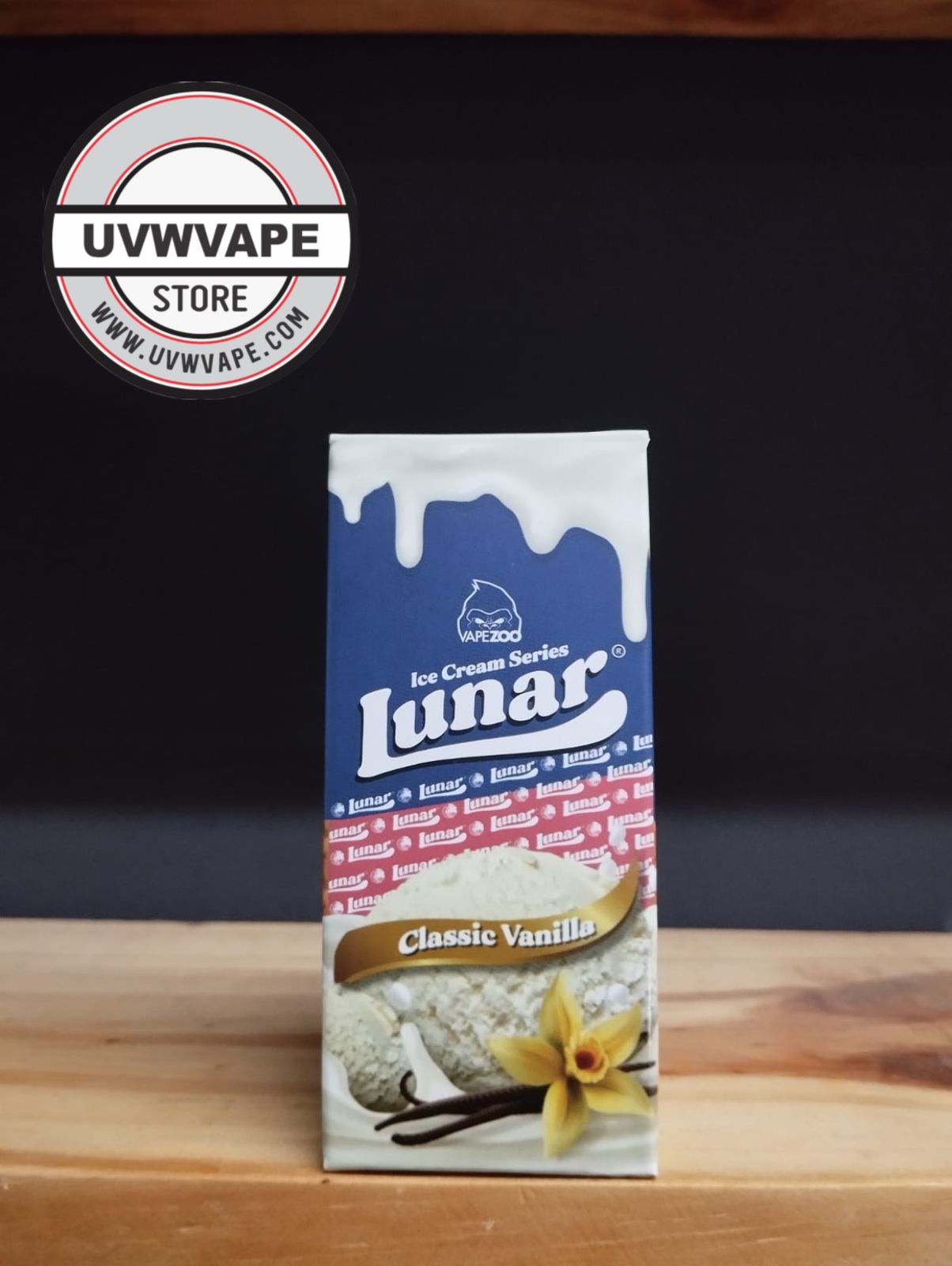 Lunar Classic Vanilla Freebase - 60ml, 3mg. Strength