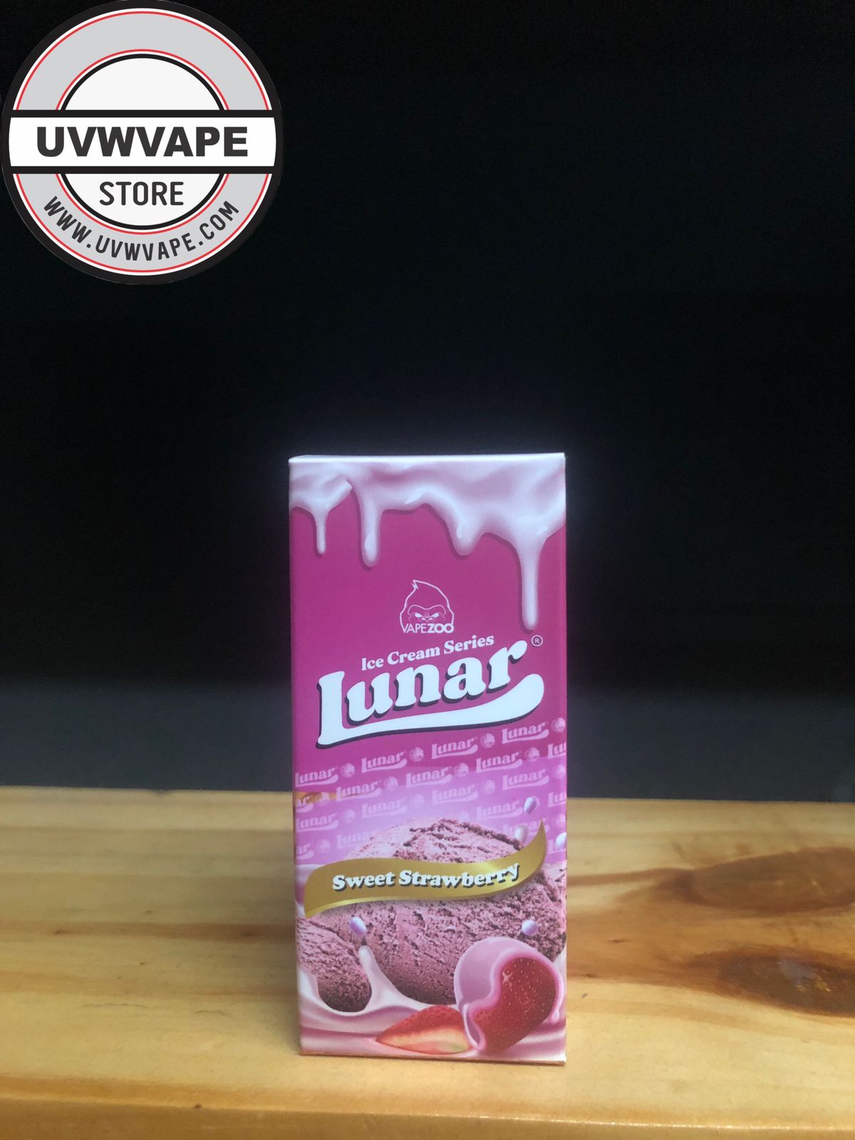 Lunar Sweet Strawberry Freebase - 60ml, 3mg Strength