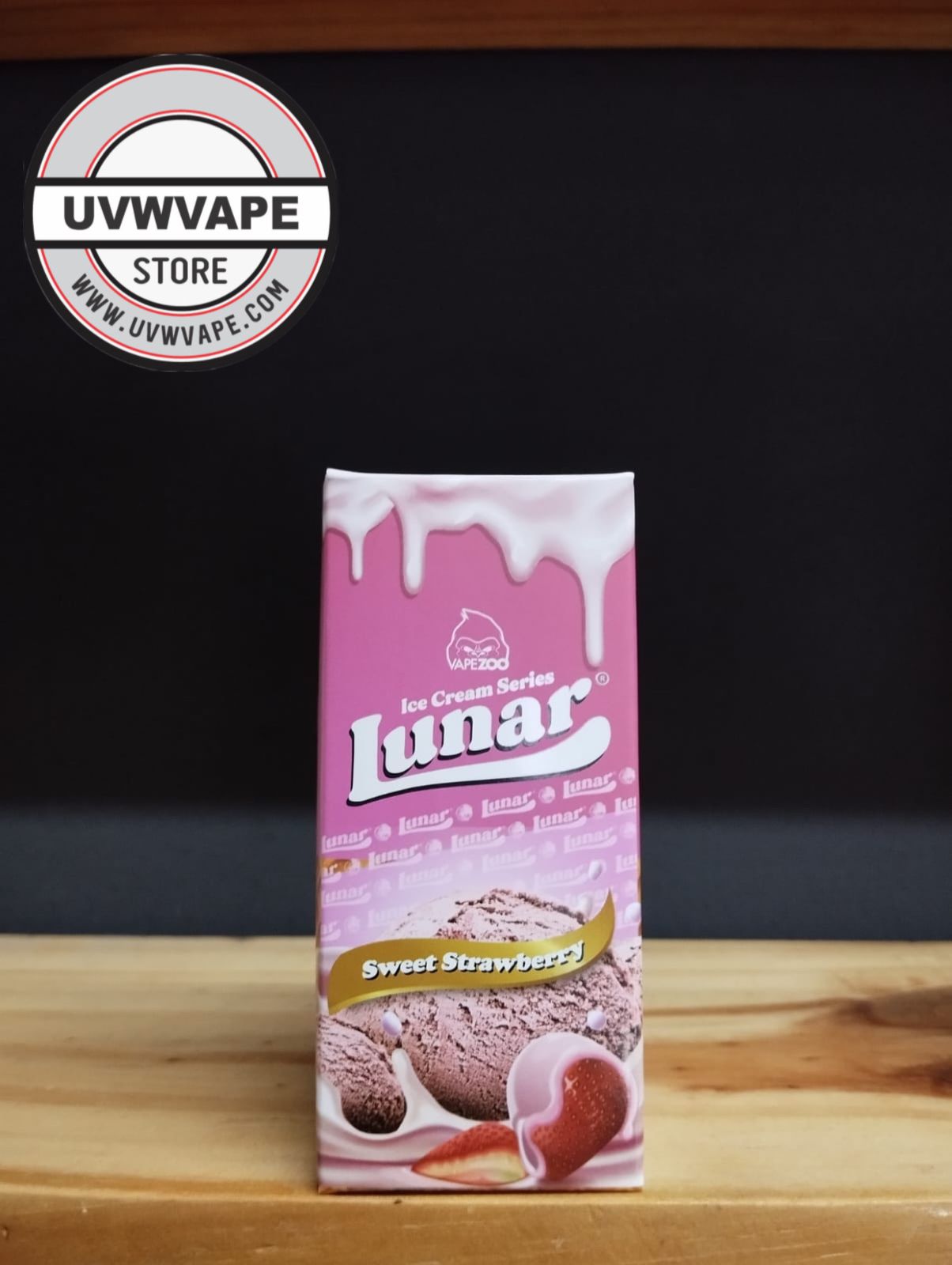 Lunar Sweet Strawberry Freebase - 60ml, 6mg Strength