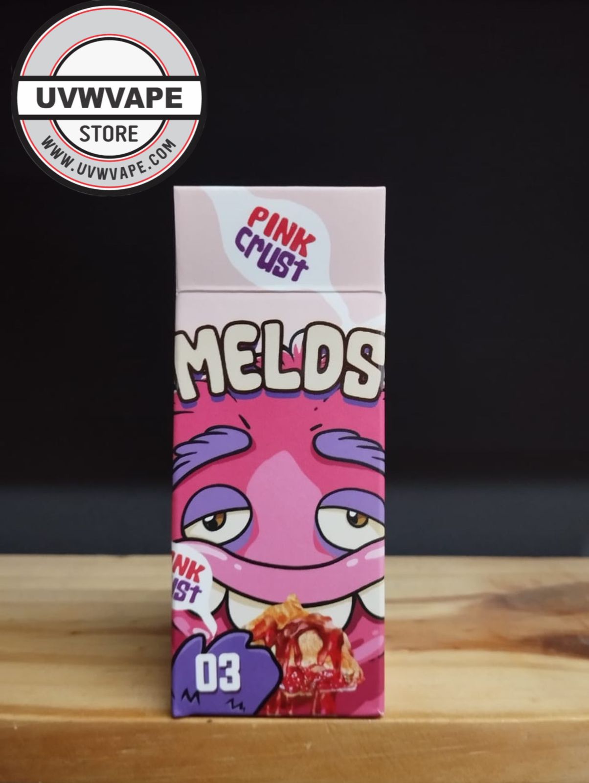 MELDS Pink Crust Freebase - 60ml, 3mg. Strength