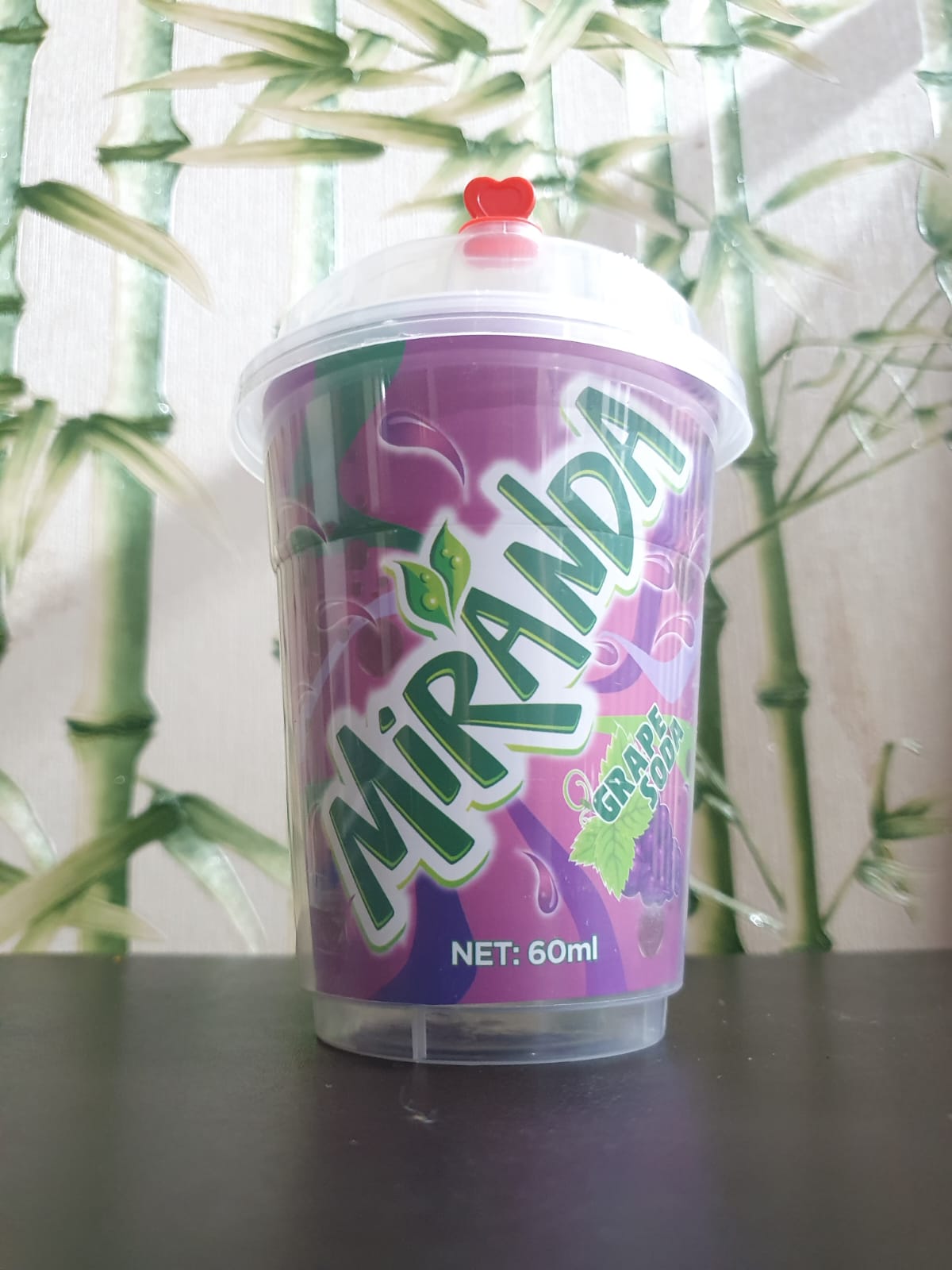 Miranda Grape Soda Free Base 60ml, 3mg strength