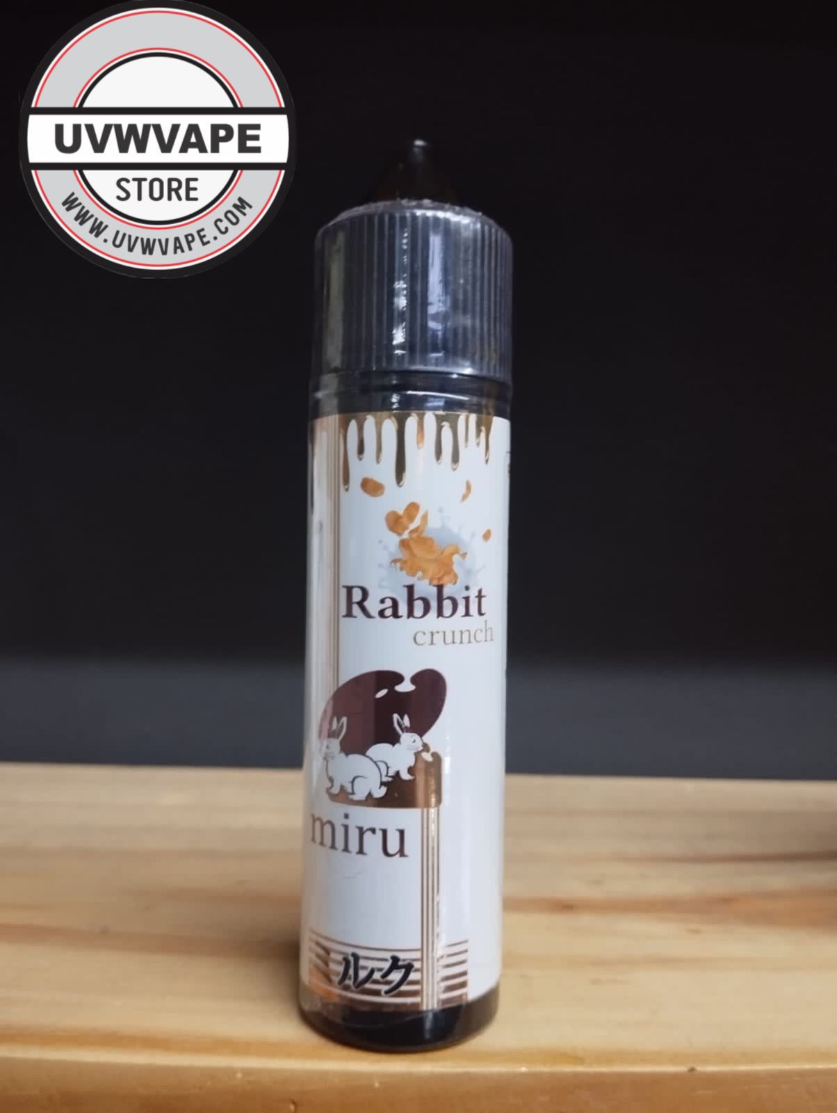 Miru Rabbit Crunch Freebase - 60ml, 6mg. Strength