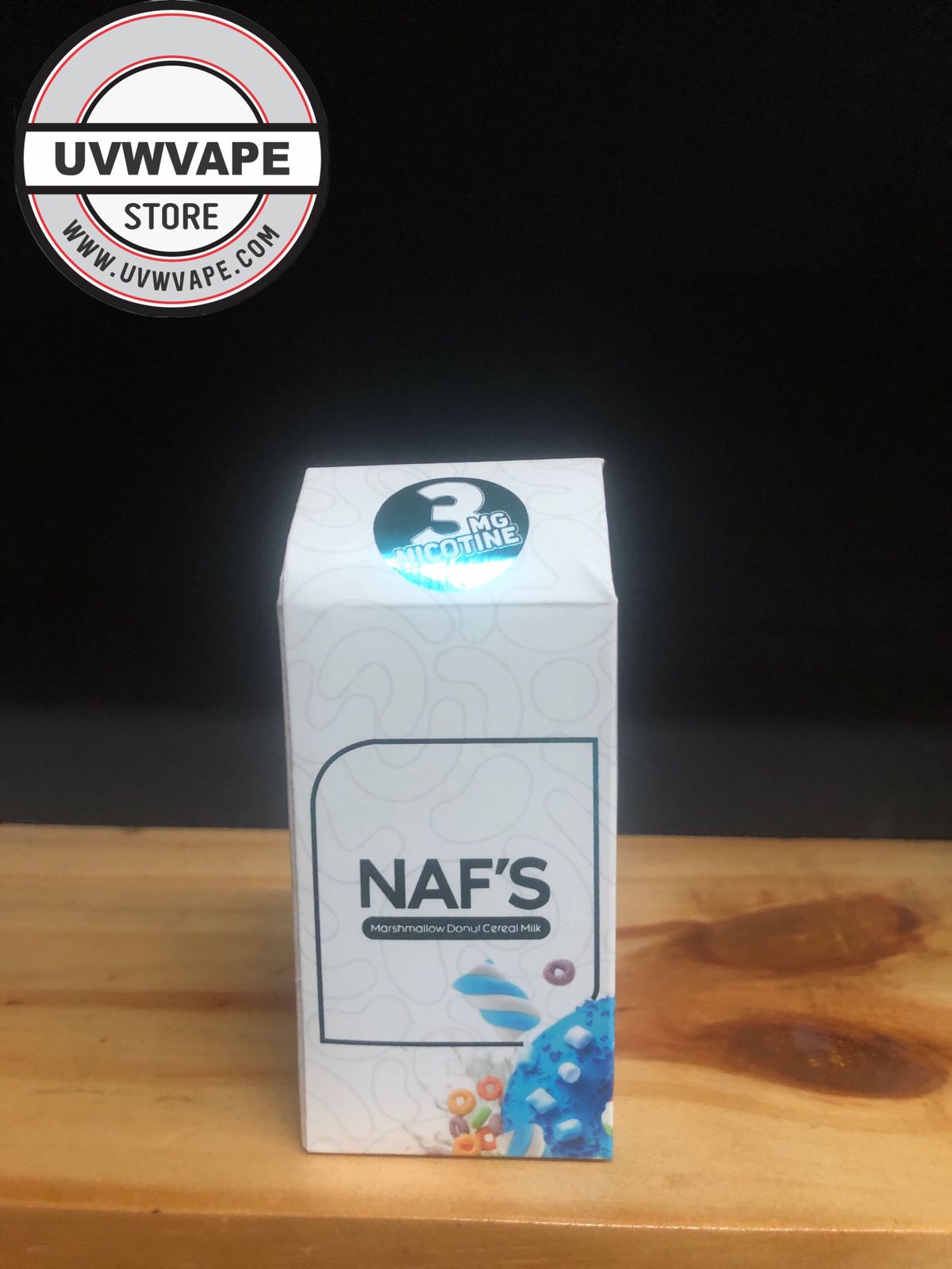 NAFS Marshmallow Donut Cereal Milk Freebase - 60ml, 3mg. Strength