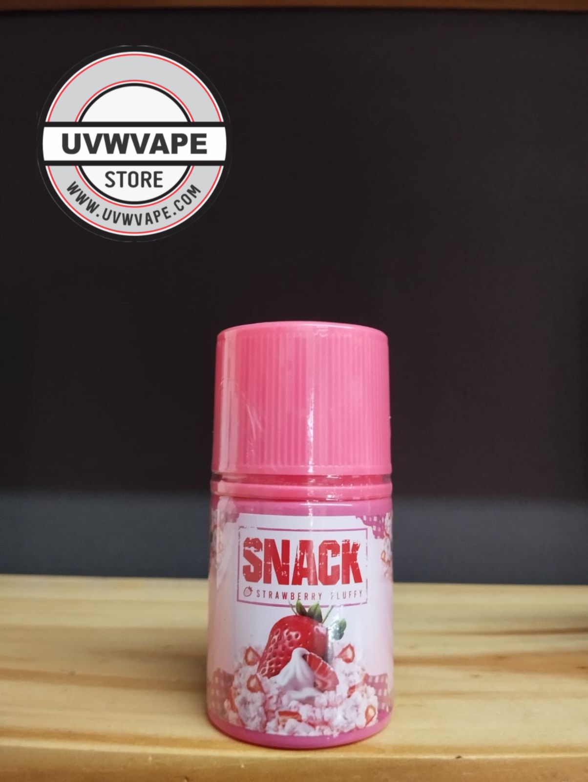 SNACK Strawberry Fluffy Freebase - 60ml, 3mg. Strength