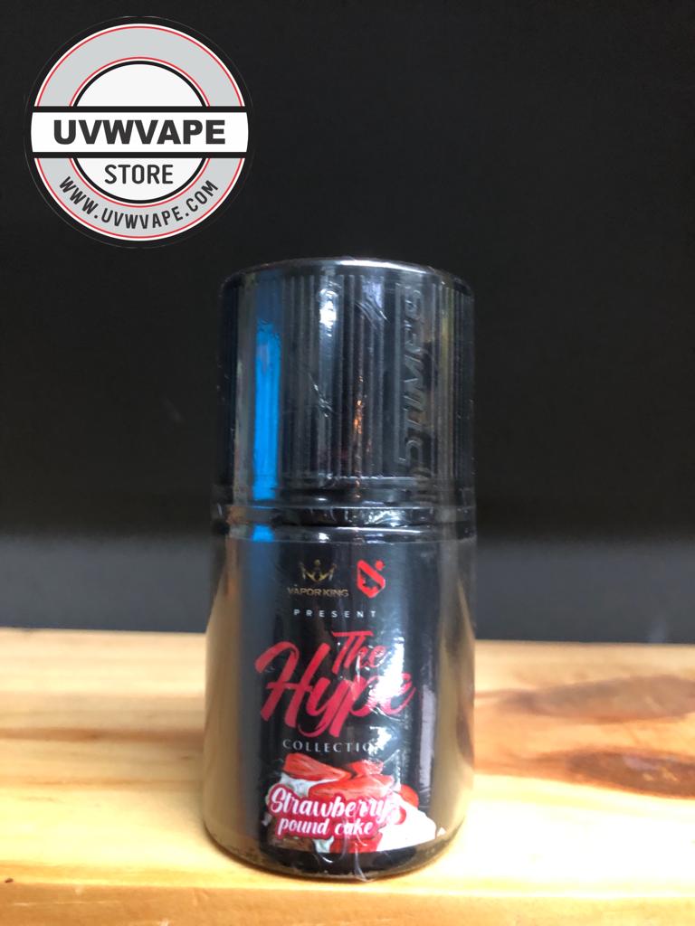 The Hype Strawberry Pondcake Freebase - 60ml, 3mg. Strength