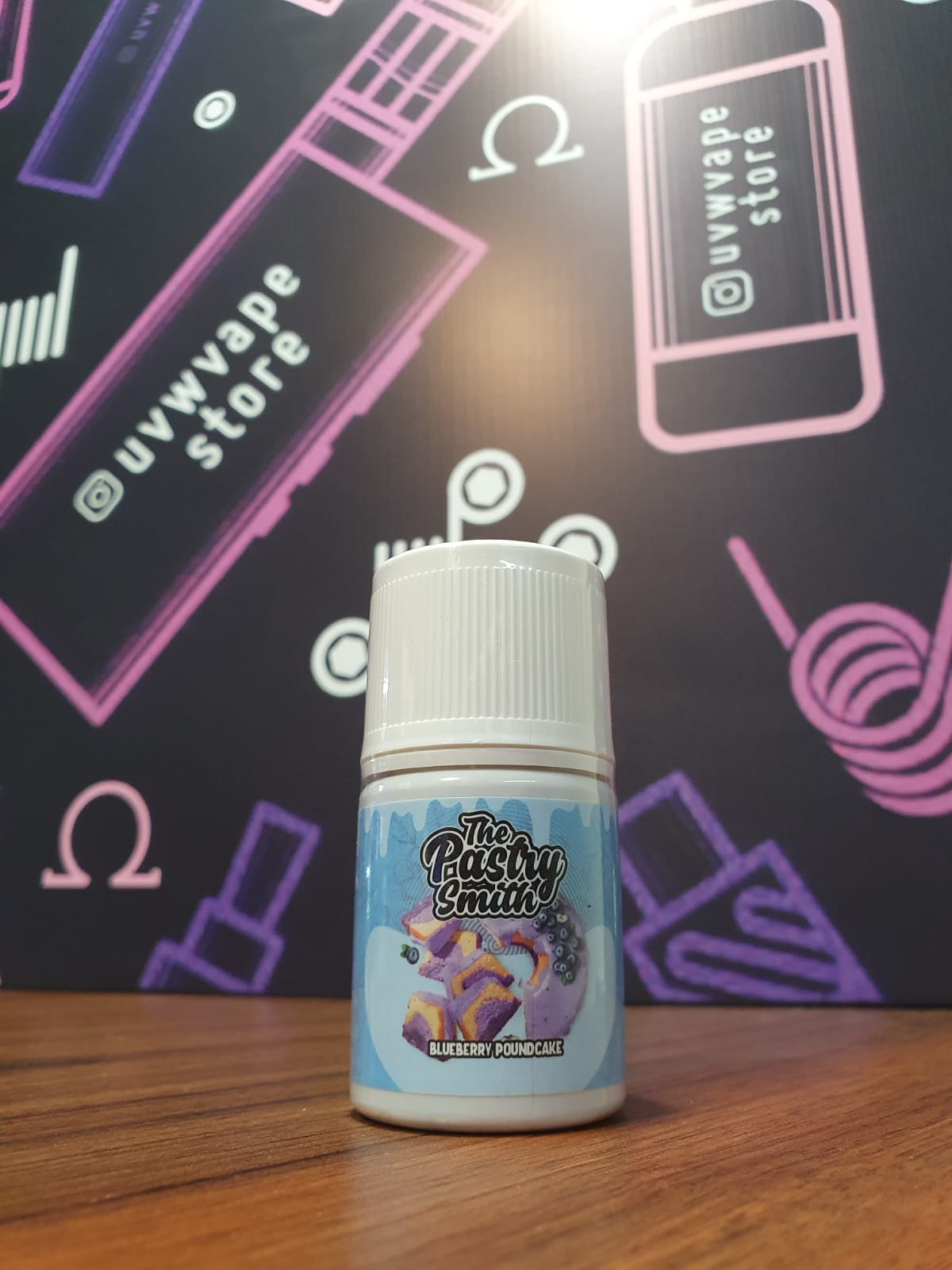 The Pastry Smith - Blueberry Poundcake Freebase 60ml, 6mg Strenght