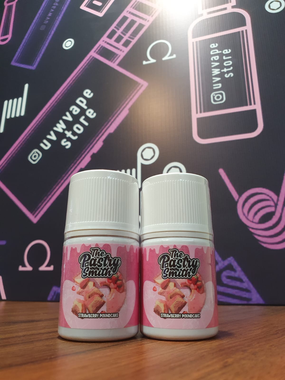 The Pastry Smith - Strawberry Poundcake Freebase 60ml, 3mg Strenght