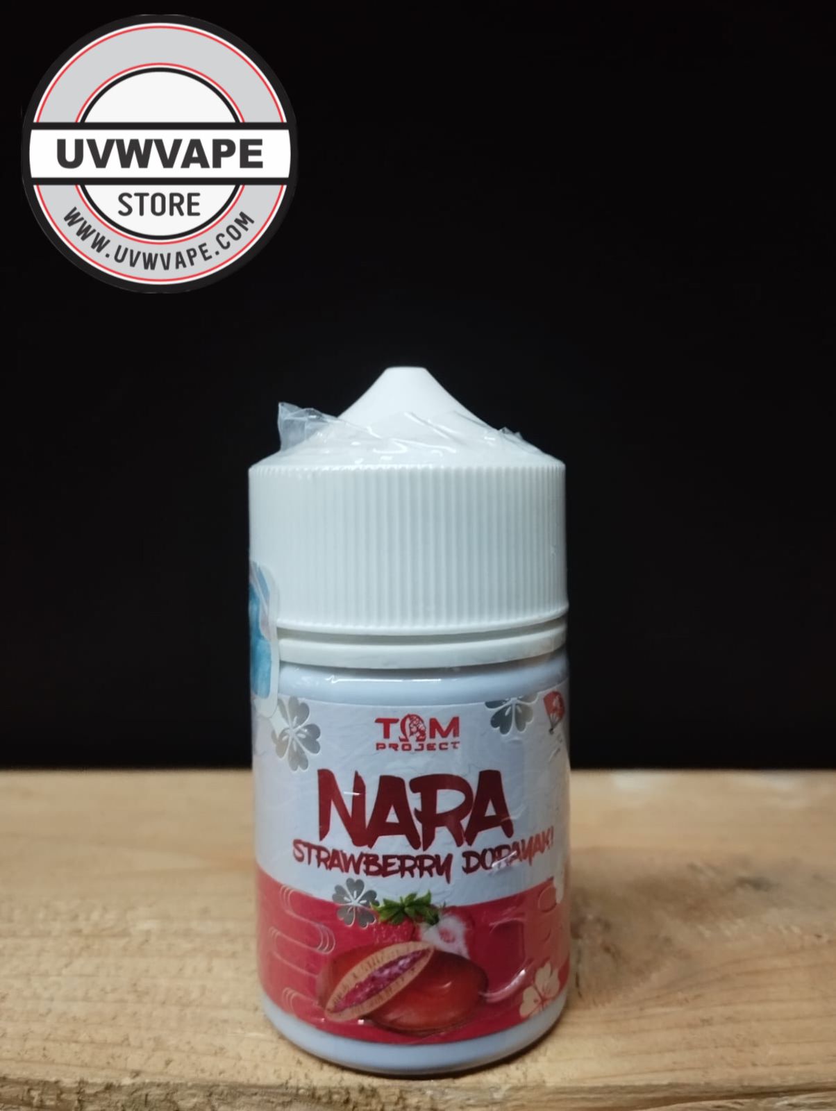 TOM Project Nara Strawberry Dorayaki Freebase - 60ml, 3mg. Strength