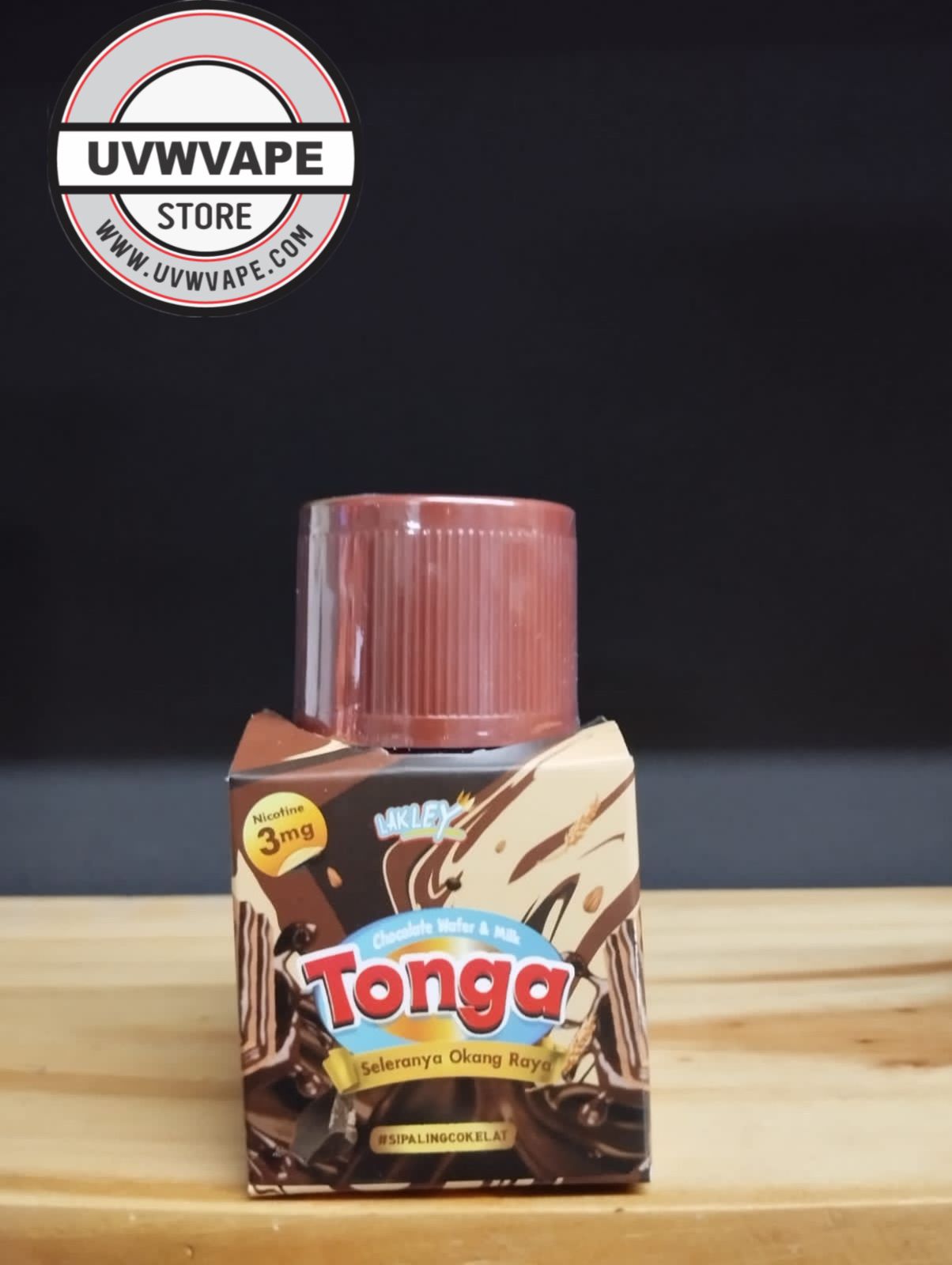 Tonga Chocolate Wafer & Milk Freebase - 60ml, 3mg. Strength