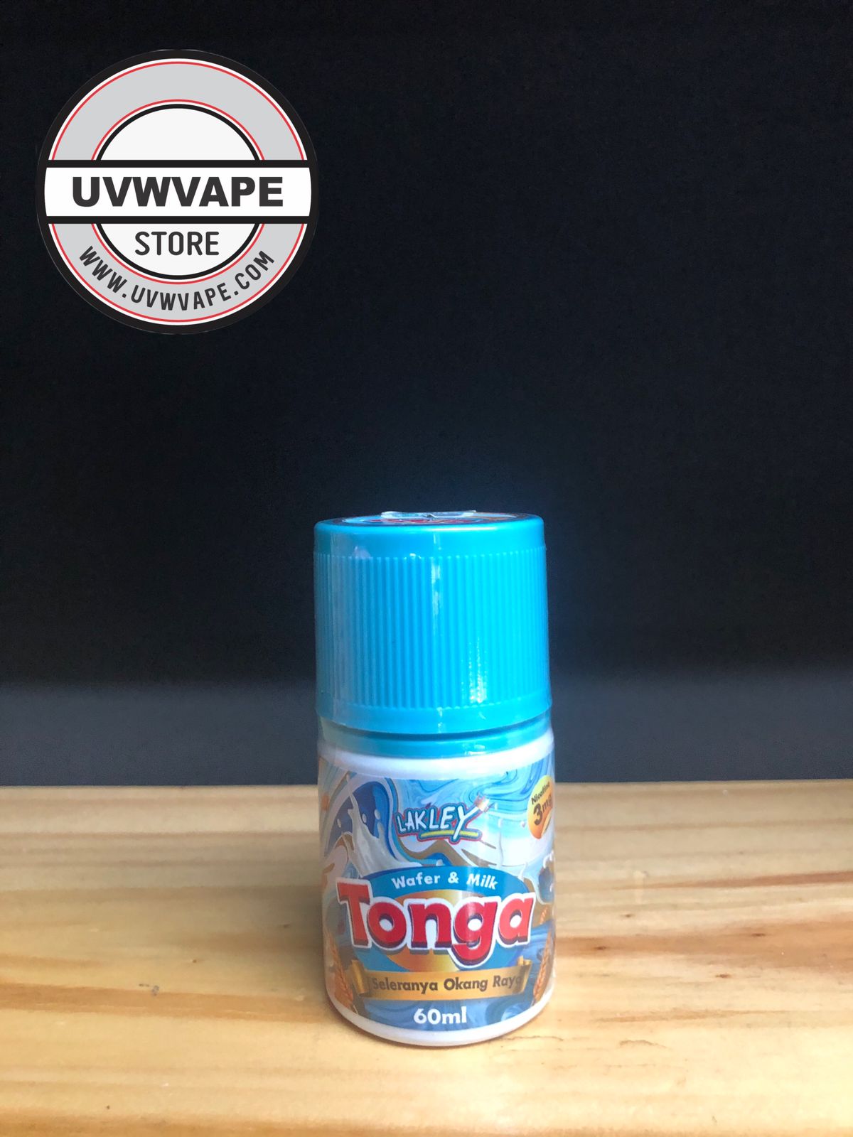 Tonga Wafer & Milk Freebase - 60ml, 3mg. Strength