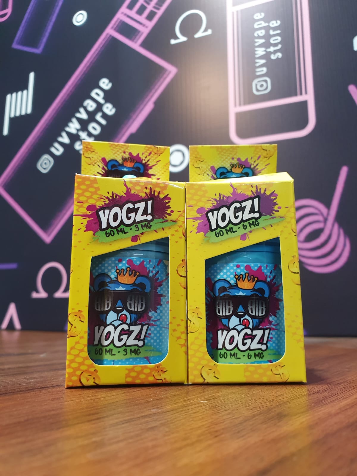 YOGZ! Freebase 60ml, 3mg strength